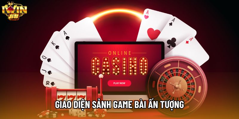 Giao diện sảnh game bài ấn tượng